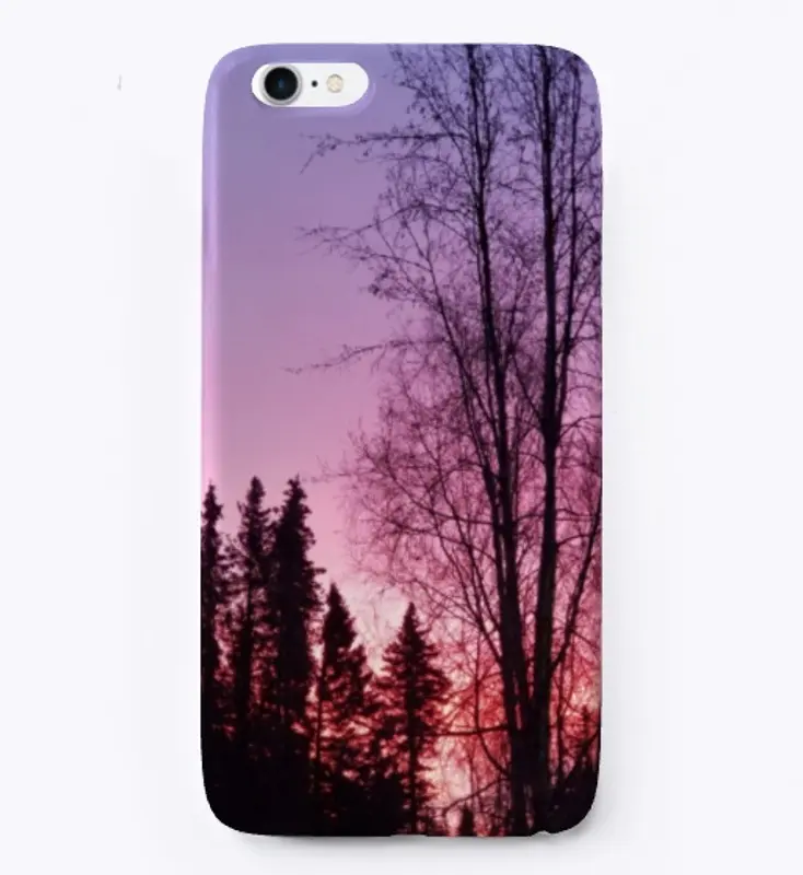 Alaska Sunrise cellphone case